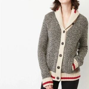 Roots Cabin Shawl Cardigan Sweater